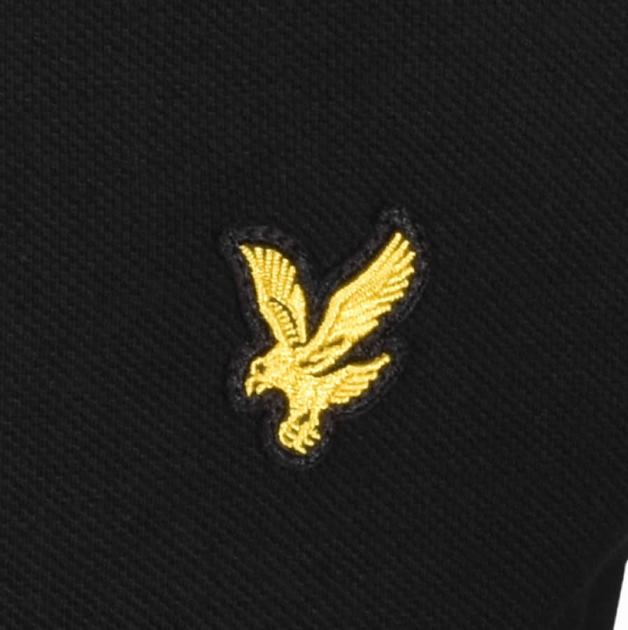 Alternative Image for ProductLyle And Scott Tipped Polo T Shirt Black3